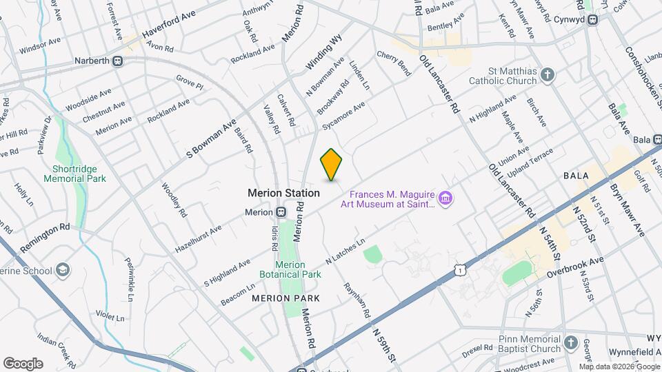 437 N Highland Ave Map and Location Details