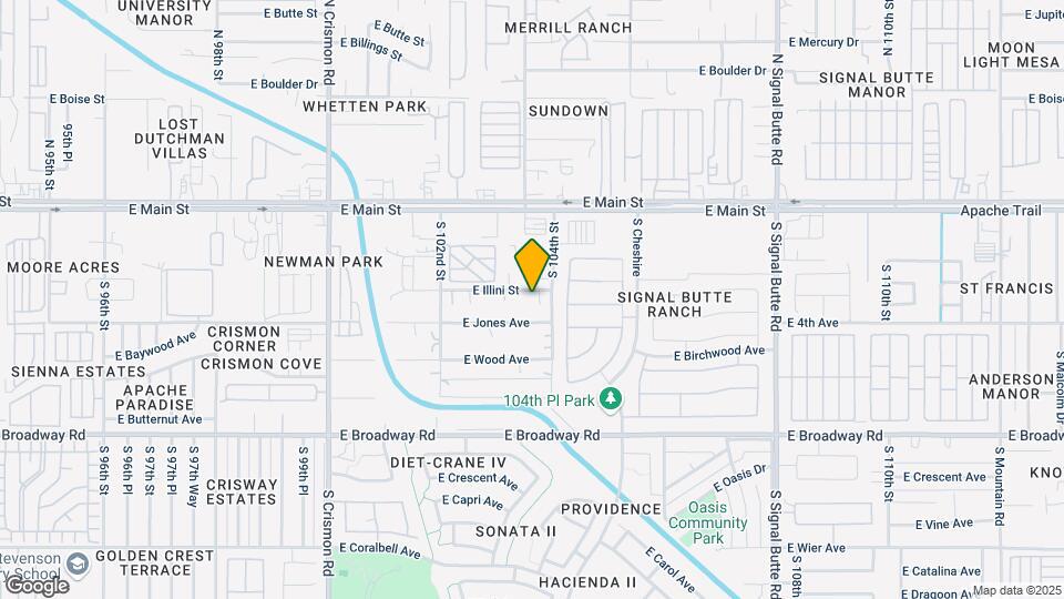 10335 E Illini St Map and Location Details