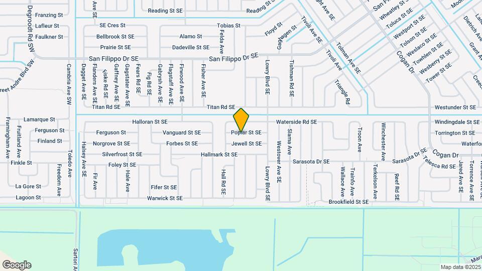 534 Poplar St SE Map and Location Details