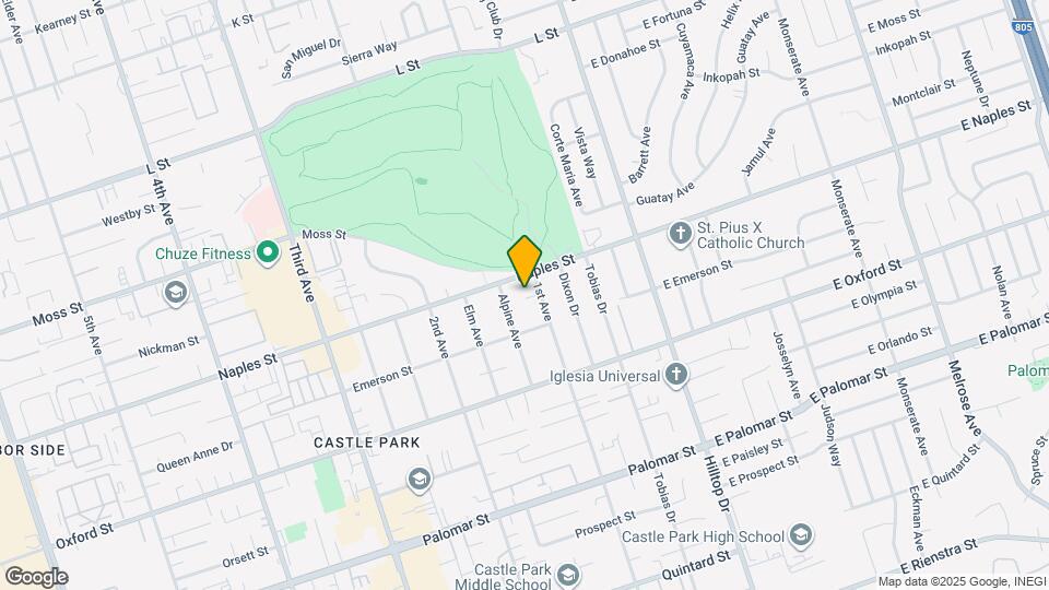 1120 1st Ave Map and Location Details