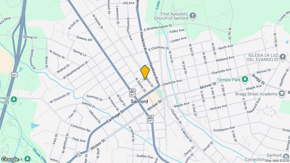 105 Gordon St Map and Location Details