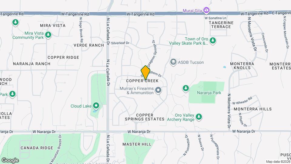 11531 N Eagle Peak Dr Map and Location Details