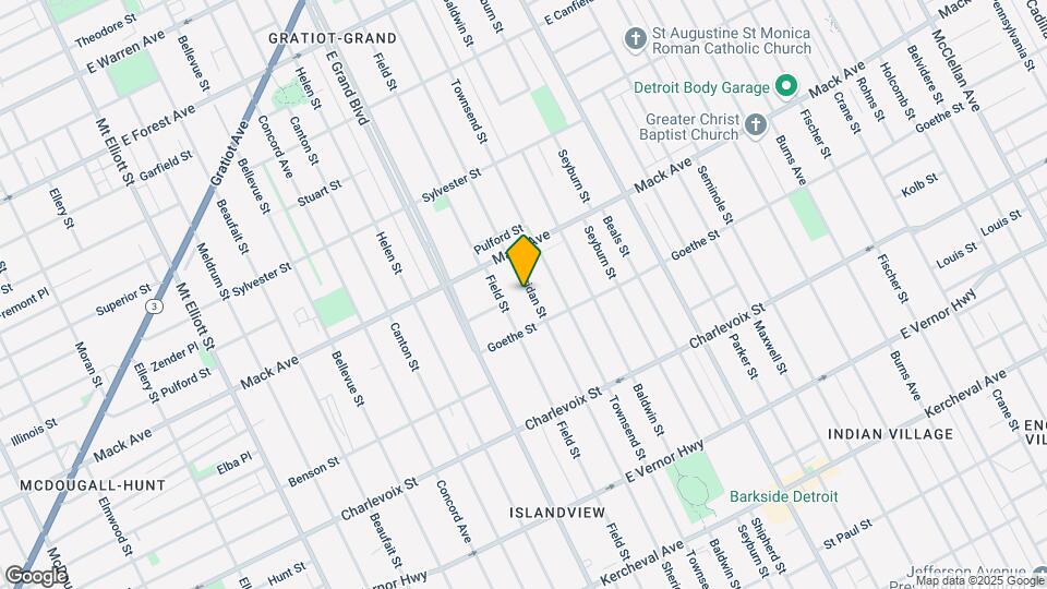 3461 Sheridan St Map and Location Details