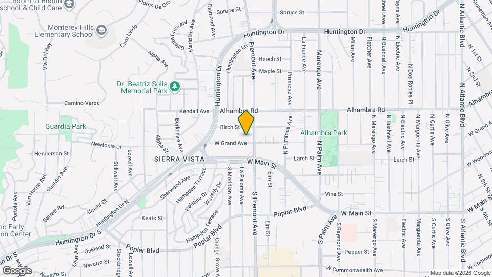 2615 W Grand Ave Mapa y Detalles de la Ubicación
