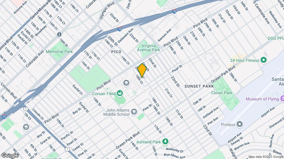 2228 20th St Mapa y Detalles de la Ubicación