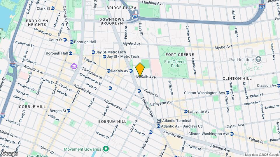 466 Hudson Ave Map and Location Details