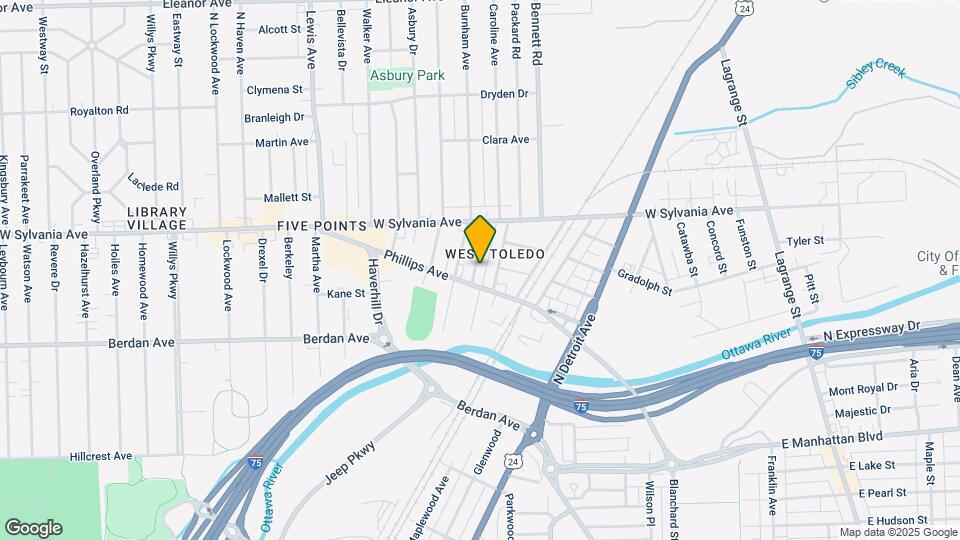 3920 Woodhaven Dr Map and Location Details