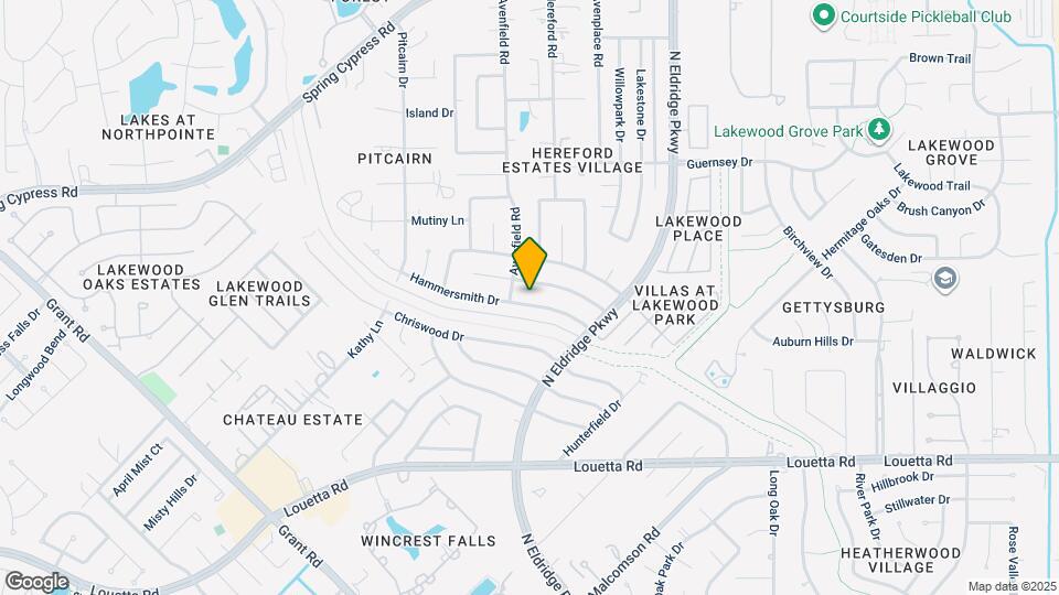 12422 Hammersmith Dr Map and Location Details