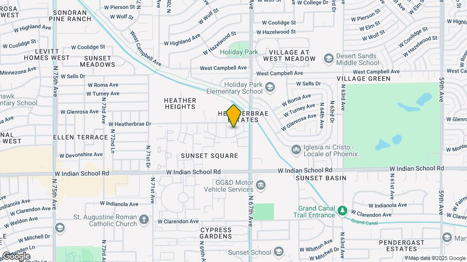 4261 N 67th Ln Map and Location Details