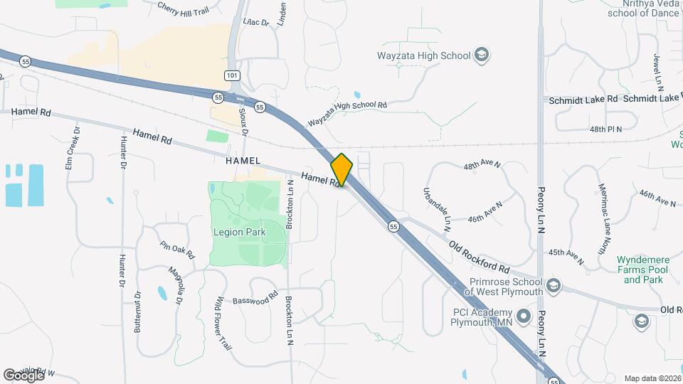 4650 Yellowstone Ln N Map and Location Details
