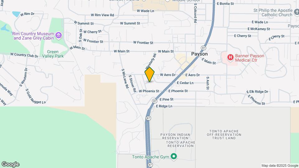 215 W Estate Ln Map and Location Details