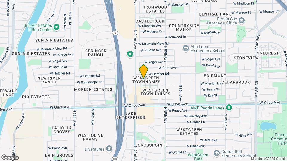 Westgreen Town Homes Mapa y Detalles de la Ubicación