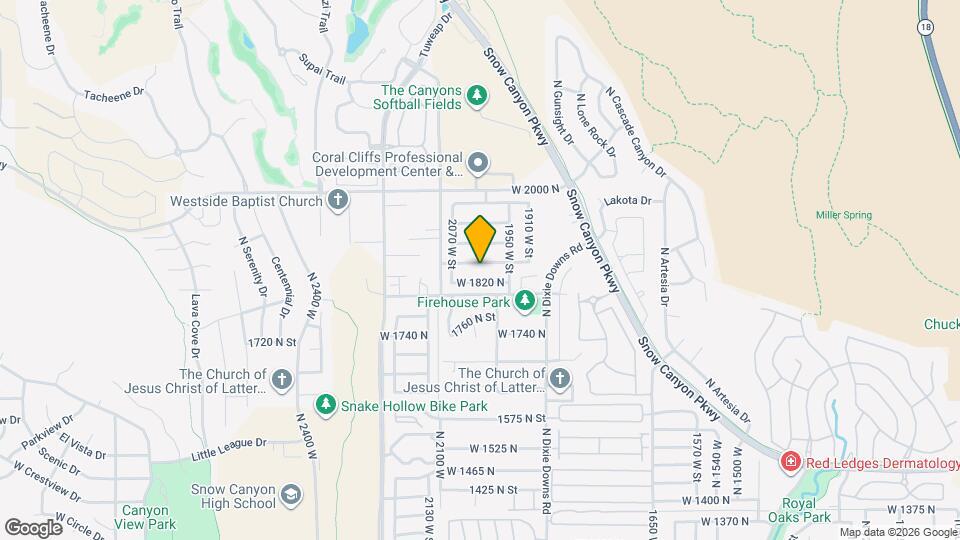 2013 W 1860 N St Map and Location Details