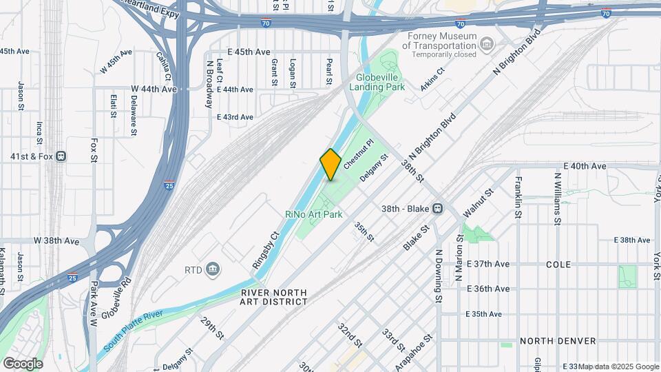 3520 Chestnut Pl Map and Location Details