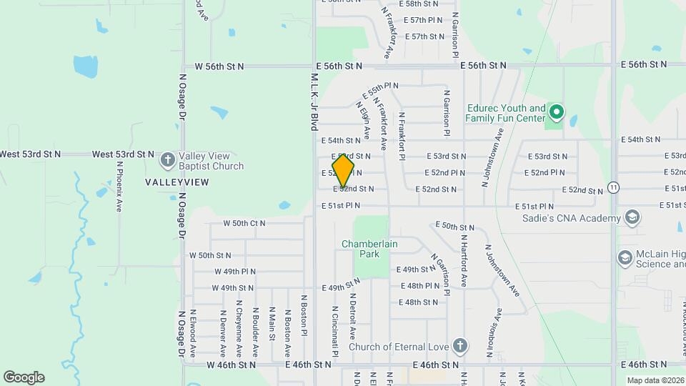 238 E 52nd St N Mapa y Detalles de la Ubicación