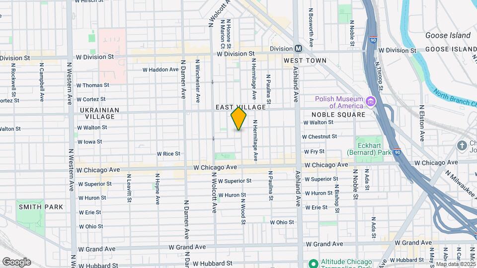 906 N Wood St, Unit 3 Mapa y Detalles de la Ubicación