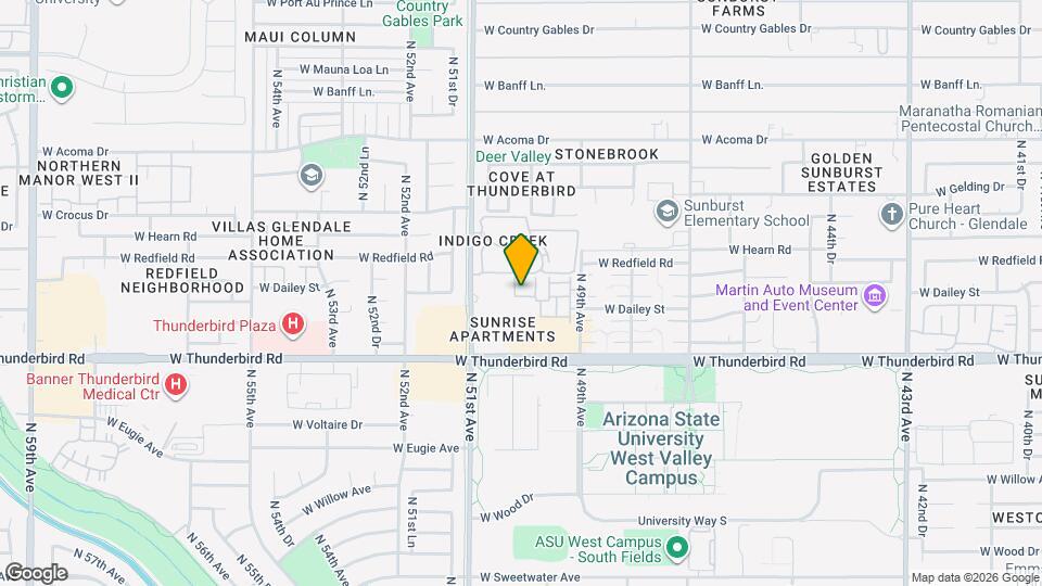 14002 N 49th Ave, Unit 4 Map and Location Details