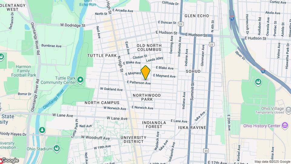 102 E Patterson Ave-Unit -104 E Patterson Avenue Map and Location Details