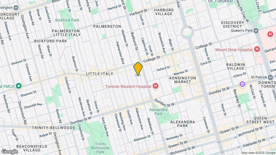 261-261 Markham St Map and Location Details
