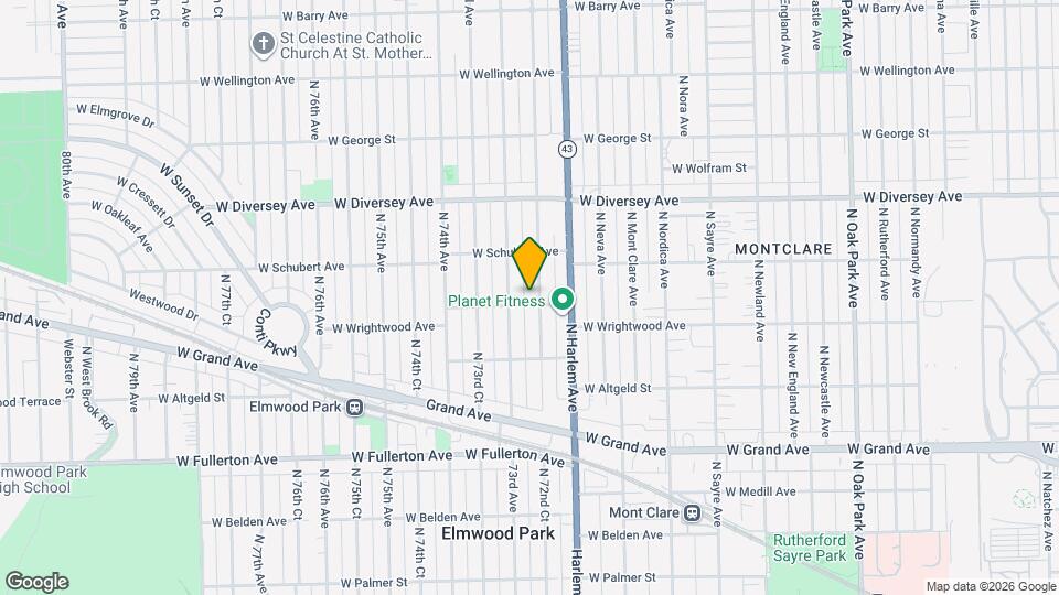 2620 N 72nd Ct Map and Location Details