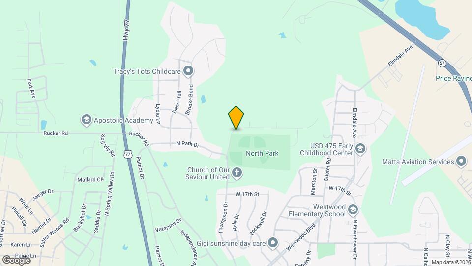 1901 Thompson Dr Map and Location Details