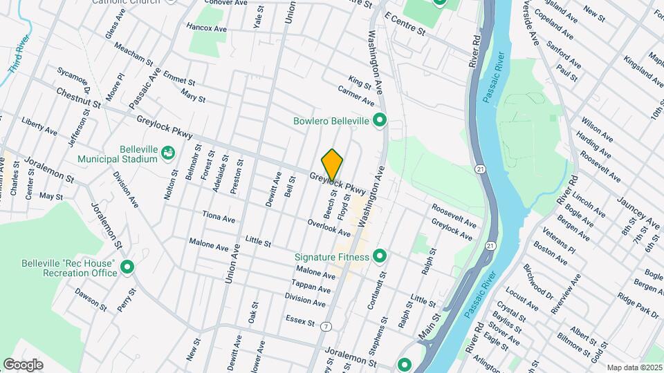 217 Greylock Ave Mapa y Detalles de la Ubicación