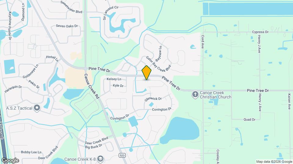 1301 Clear Brook Pl Map and Location Details