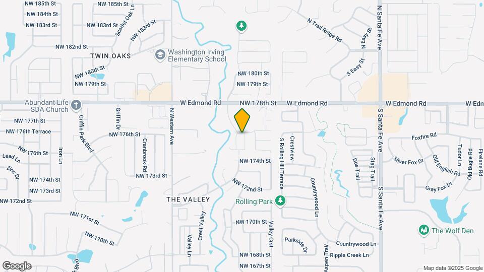 17617 Hampton Park Dr, Unit Unit A Map and Location Details