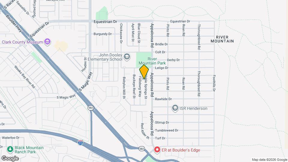2049 Maple Springs St Map and Location Details