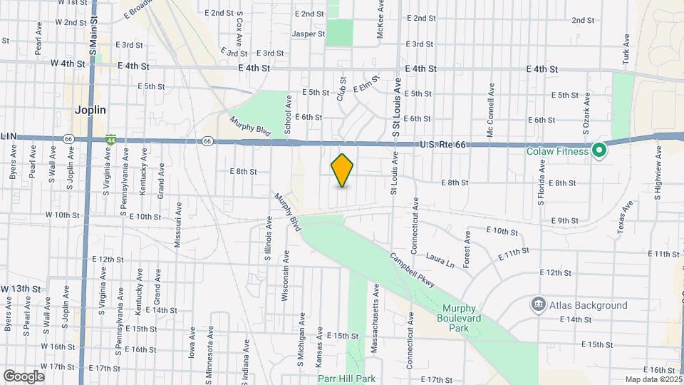 821 New Hampshire Ave Map and Location Details