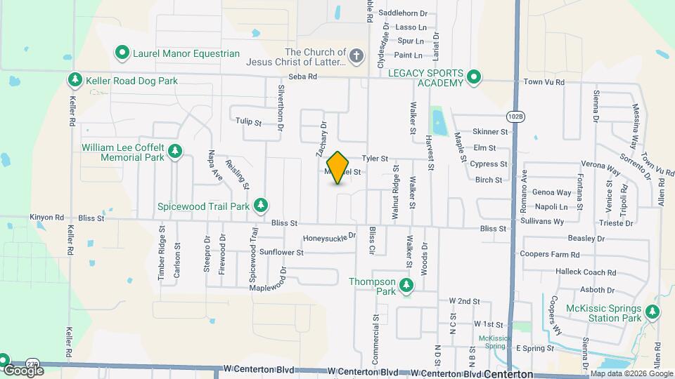 704 Sun Meadows Loop Mapa y Detalles de la Ubicación