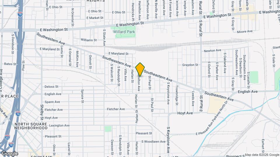 329 Hamilton Ave Map and Location Details