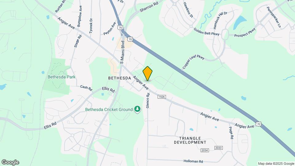 1909 Hinesley Dr, Unit 5B Map and Location Details