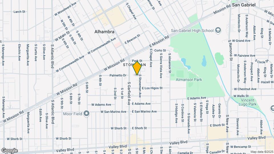 805-809 S Stoneman Ave Map and Location Details
