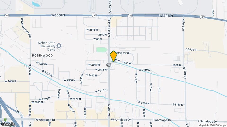 2530 W Knights Ln Map and Location Details