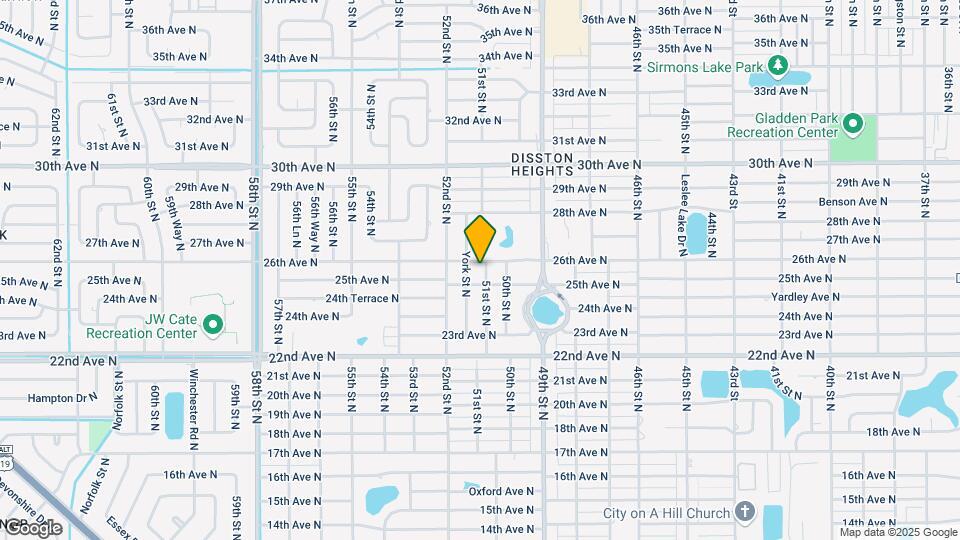 2560 51st St N Map and Location Details