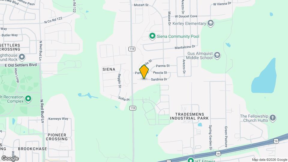 5805 Sardinia Dr Map and Location Details