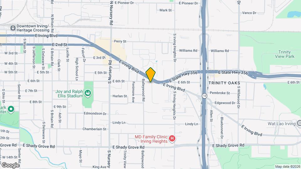 601 Francine Dr Map and Location Details