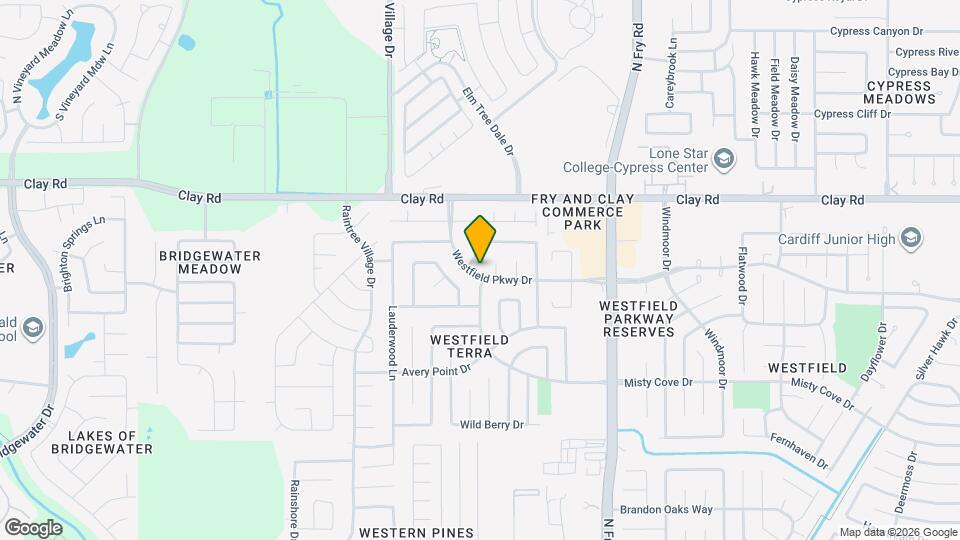 20402 Westfield Pkwy Dr Map and Location Details