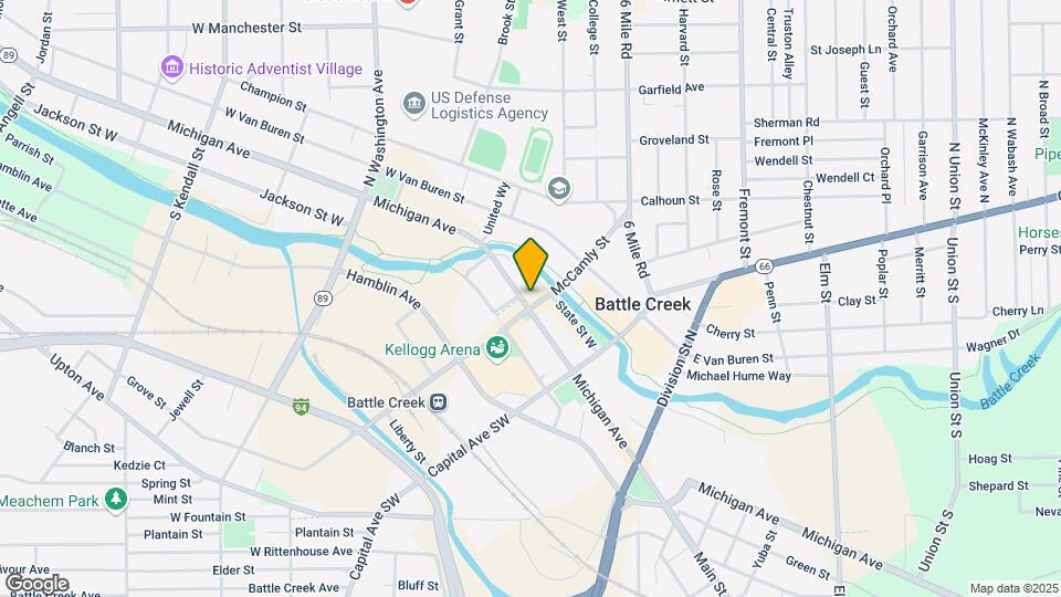 Battle Creek Tower Luxury Suites Map and Location Details