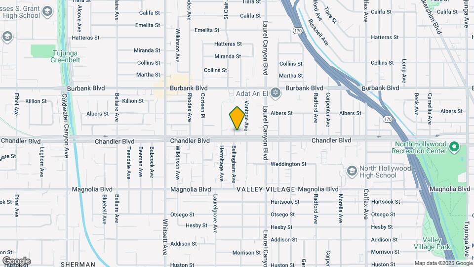 5404 Bellingham Ave Map and Location Details
