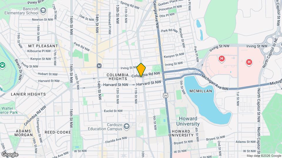 2920 Sherman Ave NW, Unit 1 Mapa y Detalles de la Ubicación