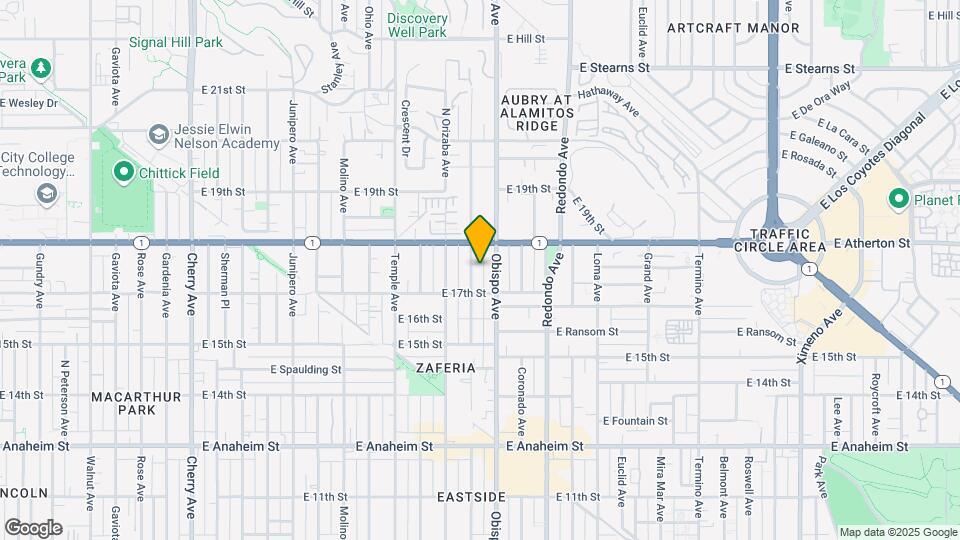 1740 Freeman Ave Map and Location Details