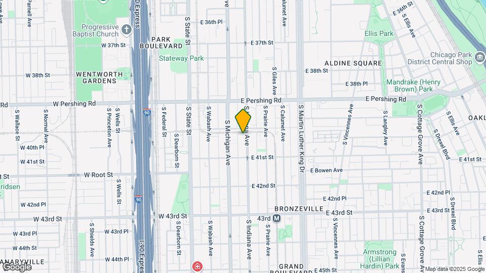 4012 S Indiana Ave Mapa y Detalles de la Ubicación