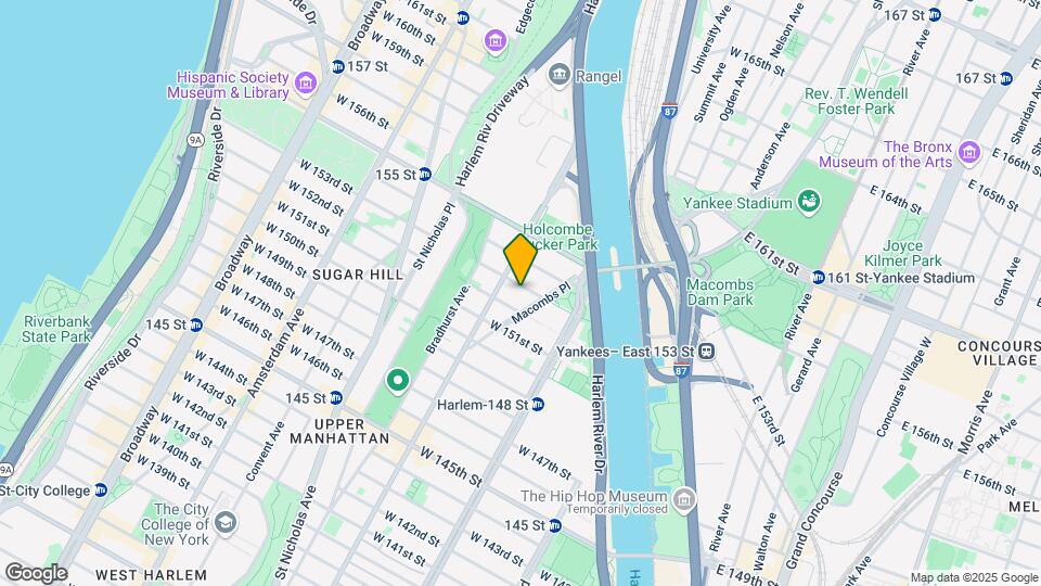 260 W 153rd St Map and Location Details