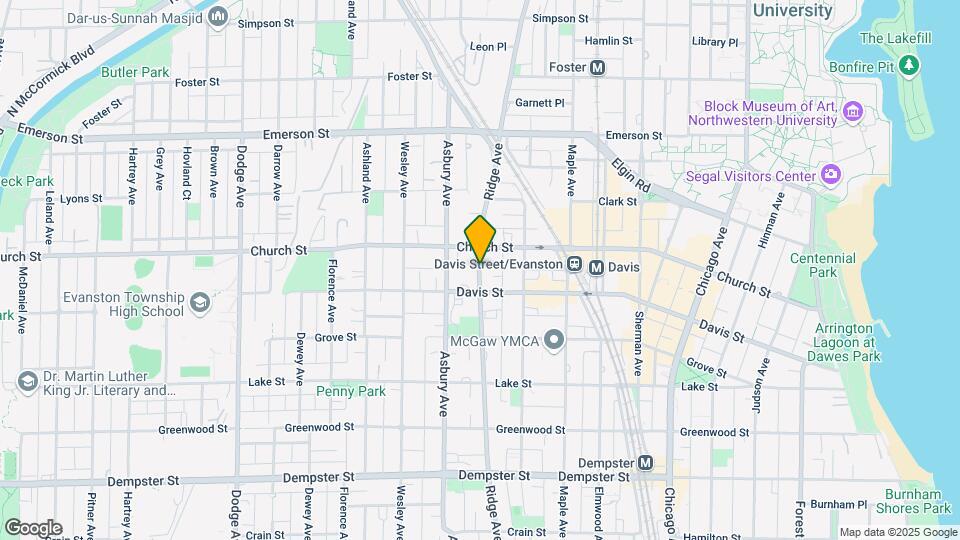 1615 Ridge Ave Map and Location Details