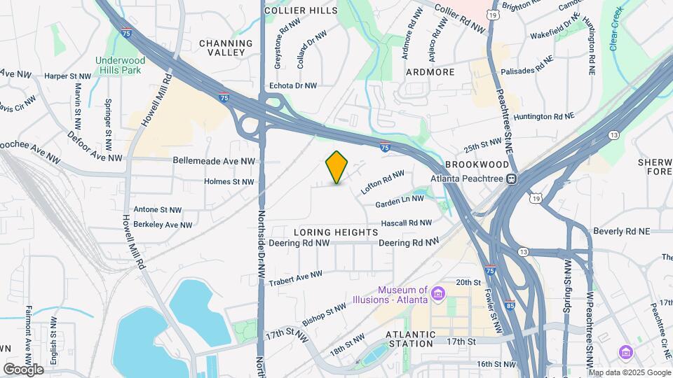The 500 Map and Location Details