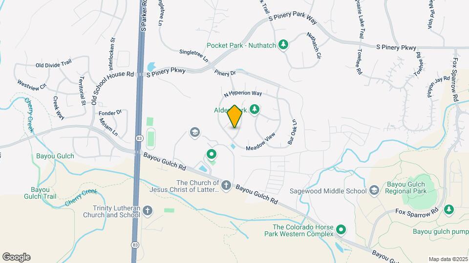 5107 Red Oak Way Map and Location Details