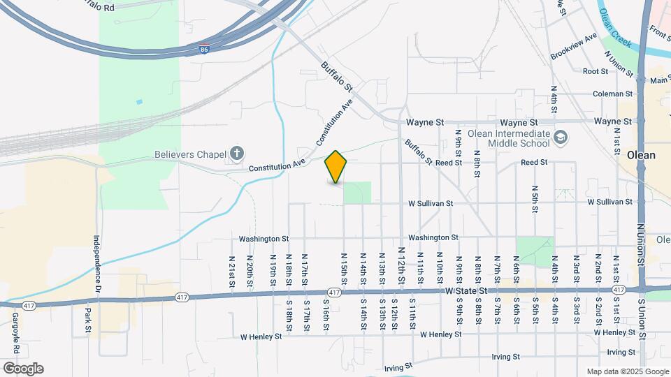Olean Housing Authority Map and Location Details