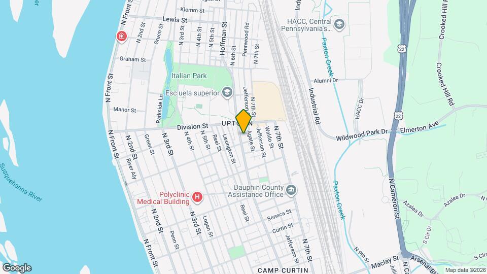 2715 N 6th St Map and Location Details